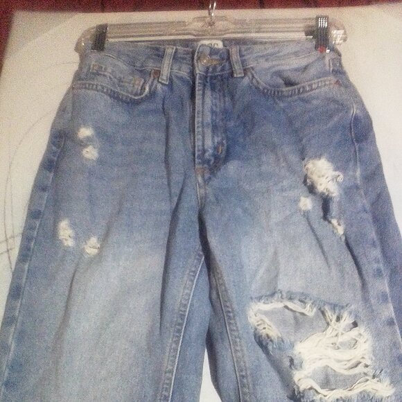 Women's disturbed jeans pant - Picture 1 of 7